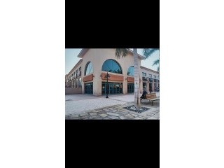 محل لايجار في مدينه الرحاب مساحه٣١٥منر علي دورين