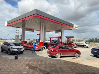 بنزينة للبيع على طريق اسكندرية القاهرة الصحراوي لا للوسطاء